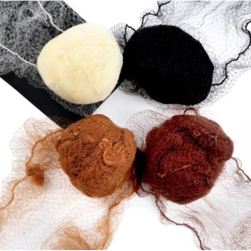 Hairnet Disposible 20pc Brown