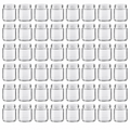 Plasdene Glass Food Jar with Twist Finish - 100ml 48 Pack