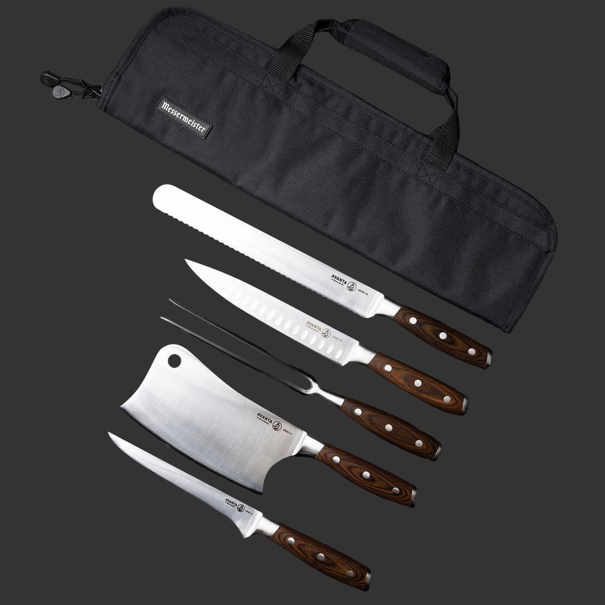Messermeister Avanta 6pc Pakka Pro BBQ Set