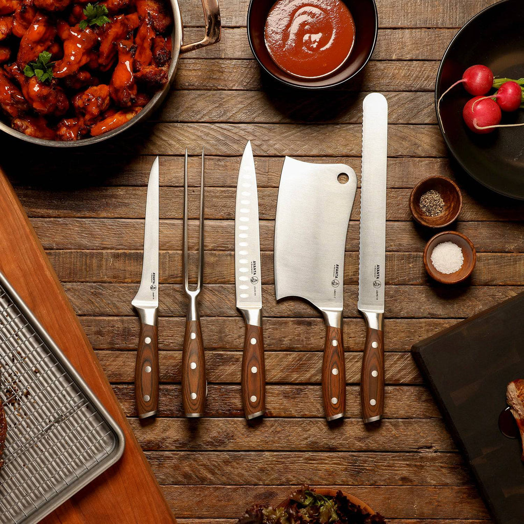 Messermeister Avanta 6pc Pakka Pro BBQ Set