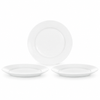 Tablekraft Core Round Wide Rim Plate 280mm - 3 pack