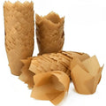 Muffin Cup Paper 100pcs Light Brown