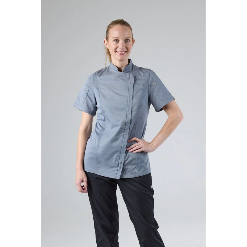 Chef Works Springfield Womens Zipper Chef Jacket BCWSZ006