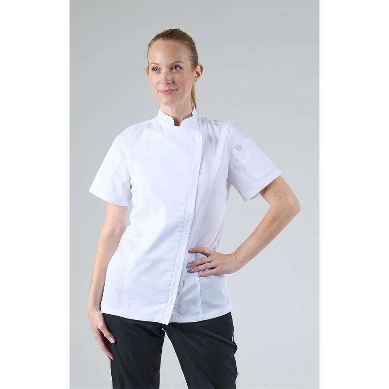 Chef Works Springfield Womens Zipper Chef Jacket BCWSZ006