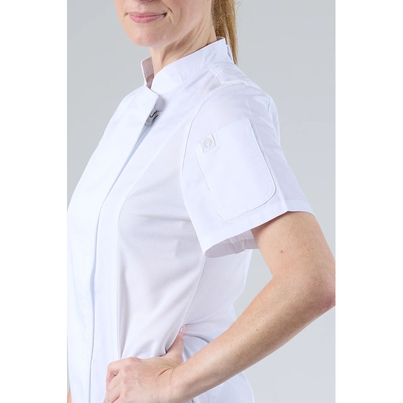 Chef Works Springfield Womens Zipper Chef Jacket BCWSZ006