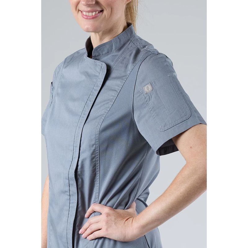 Chef Works Springfield Womens Zipper Chef Jacket BCWSZ006