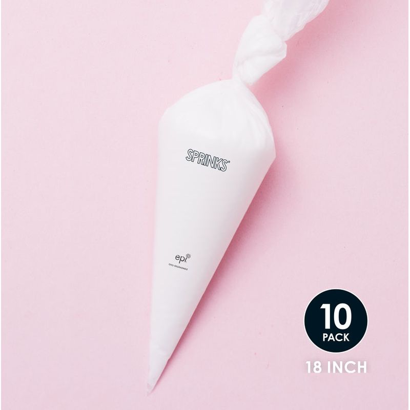 Sprinks BIODEGRADABLE Piping Bags - 18 inch 10 pack