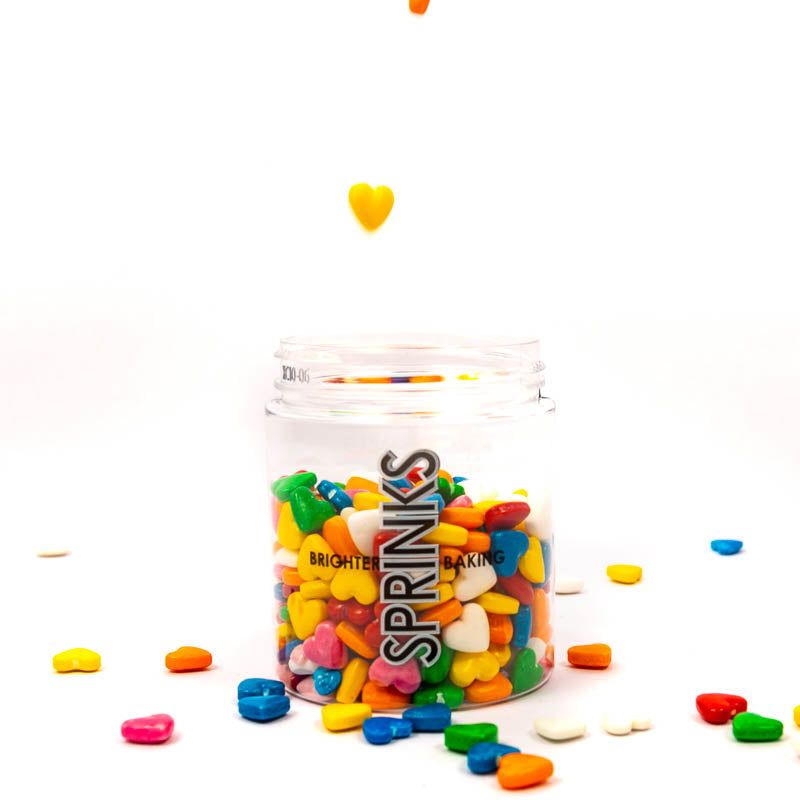 Sprinks Rainbow Hearts 65g