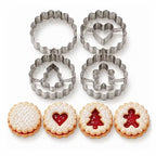 Stained Glass Window Cookie Cutter Set – 4 Piece
