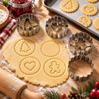 Stained Glass Window Cookie Cutter Set – 4 Piece