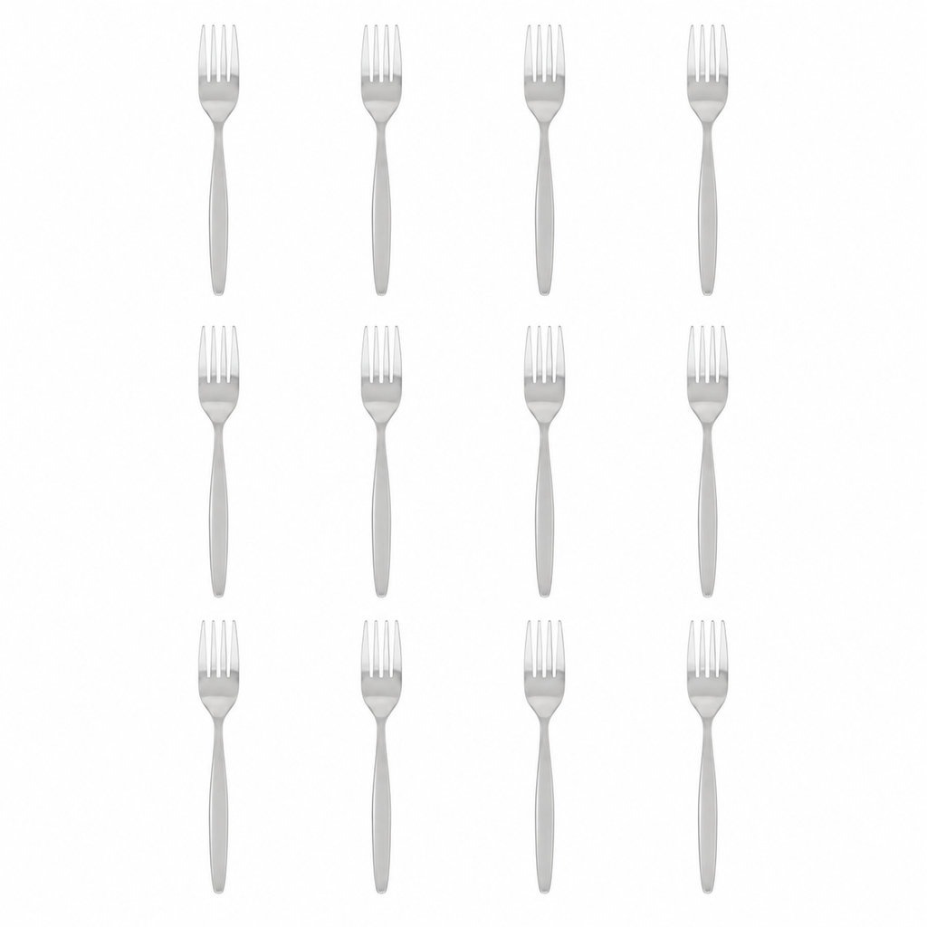 Tablekraft Atlantis Stainless Steel Dessert Fork - 12 Pack/Dozen