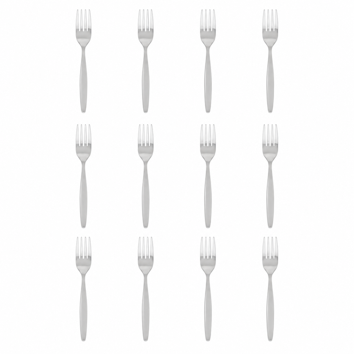 Tablekraft Atlantis Stainless Steel Dessert Fork - 12 Pack/Dozen