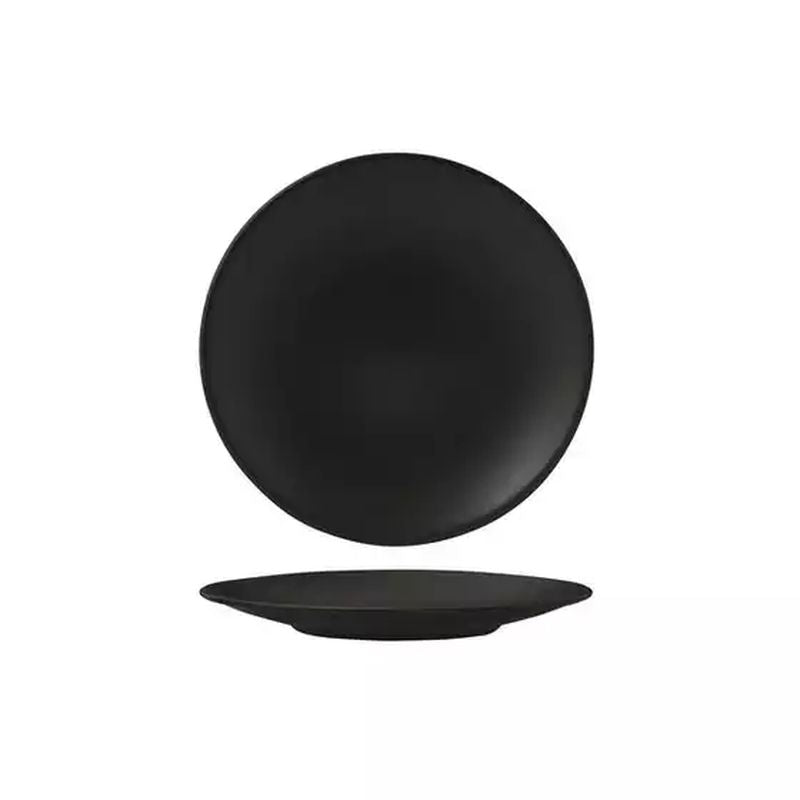 Zuma Charcoal Round Coupe Plate 180mm