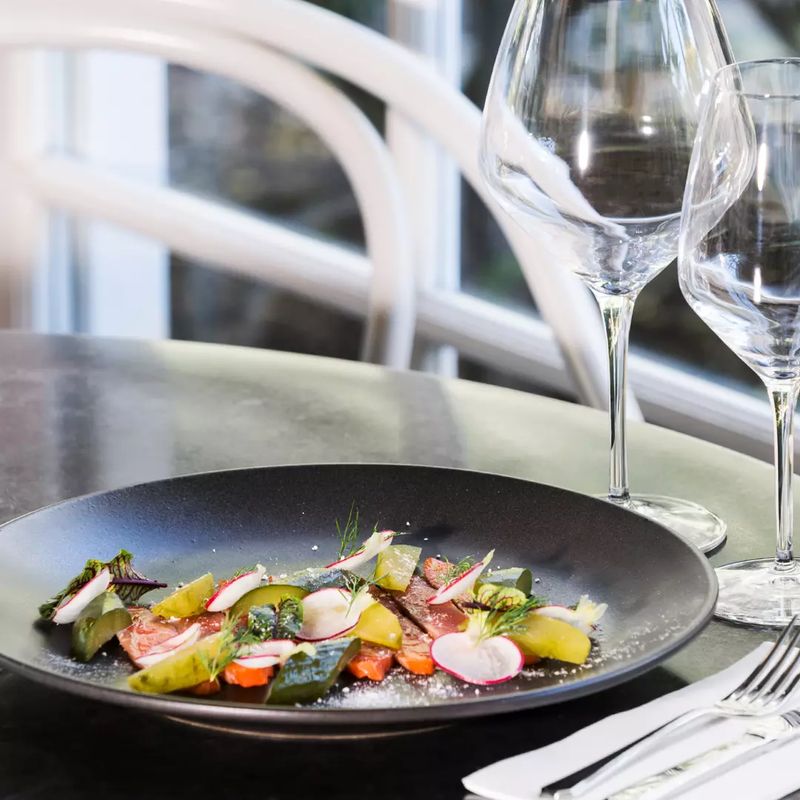 Zuma Charcoal Round Coupe Plate 180mm