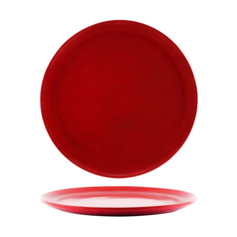 Artistica Reactive Red Round Pizza Platter 330mm