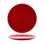 Artistica Reactive Red Round Pizza Platter 330mm