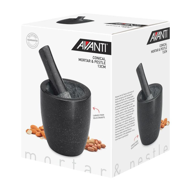 Avanti Conical Mortar And Pestle 13cm