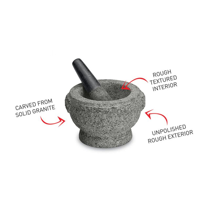 Avanti Rough Mortar And Pestle 17cm