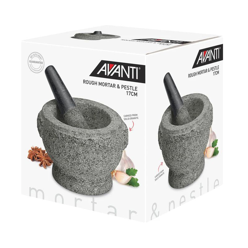 Avanti Rough Mortar And Pestle 17cm