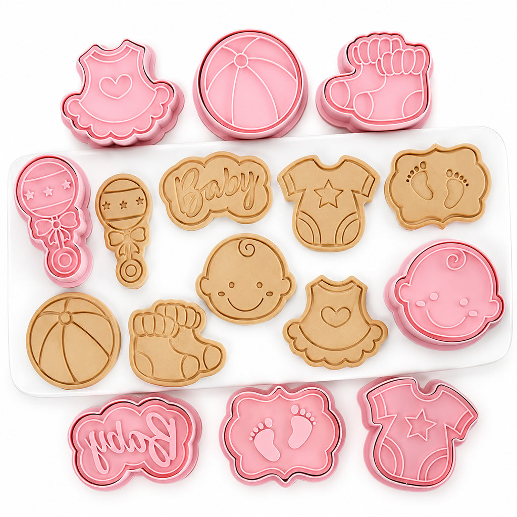 Cookie Cutter Baby Themed 8pc Set