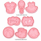 Cookie Cutter Baby Themed 8pc Set