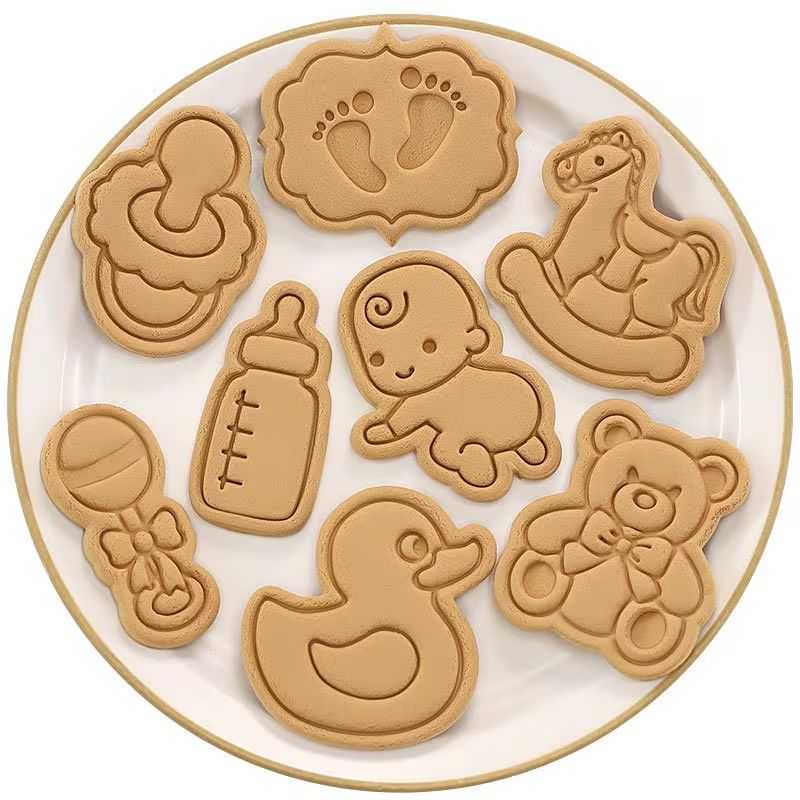 Cookie Cutter Baby Themed 8pc Set