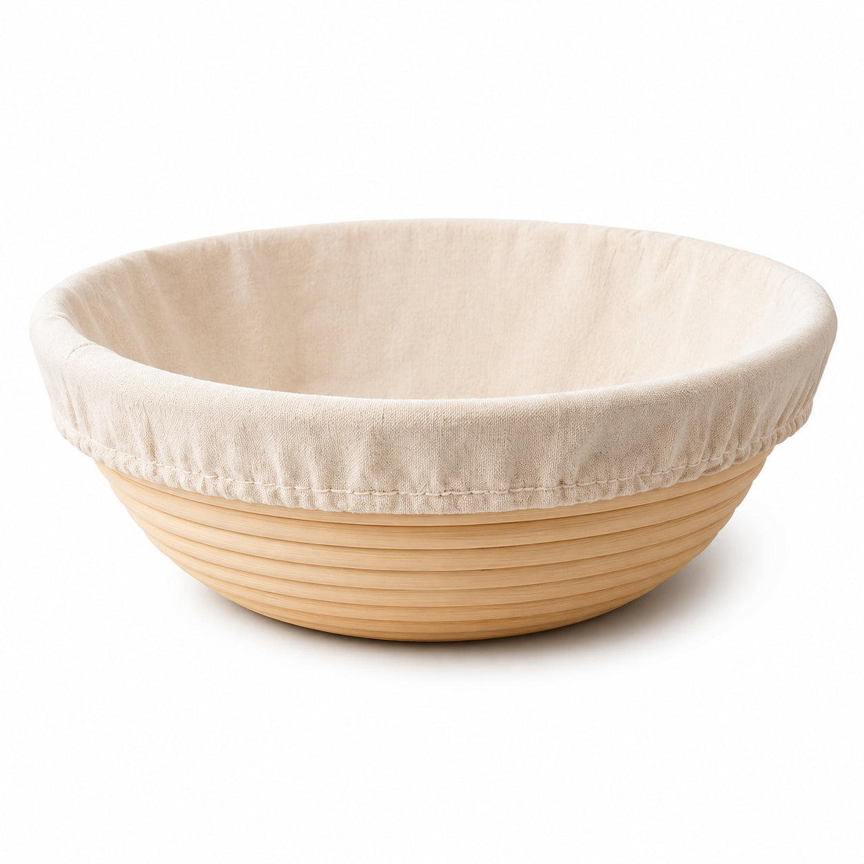 Round Banneton Proofing Basket with Liner 23.68cm
