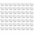 Ryner Melamine Square Sauce Dish - 7 x 7cm White - 48 Pack