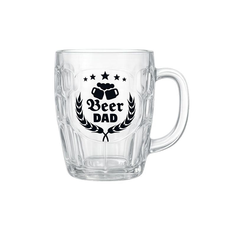 Father’s Day Beer Mug 550ml – Assorted Designs