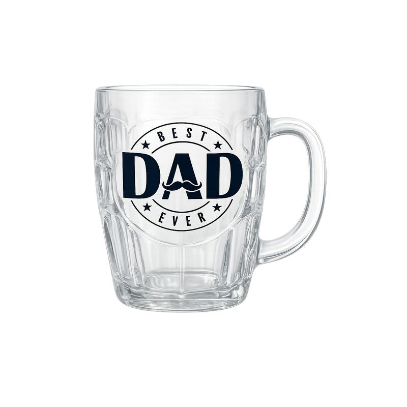 Father’s Day Beer Mug 550ml – Assorted Designs
