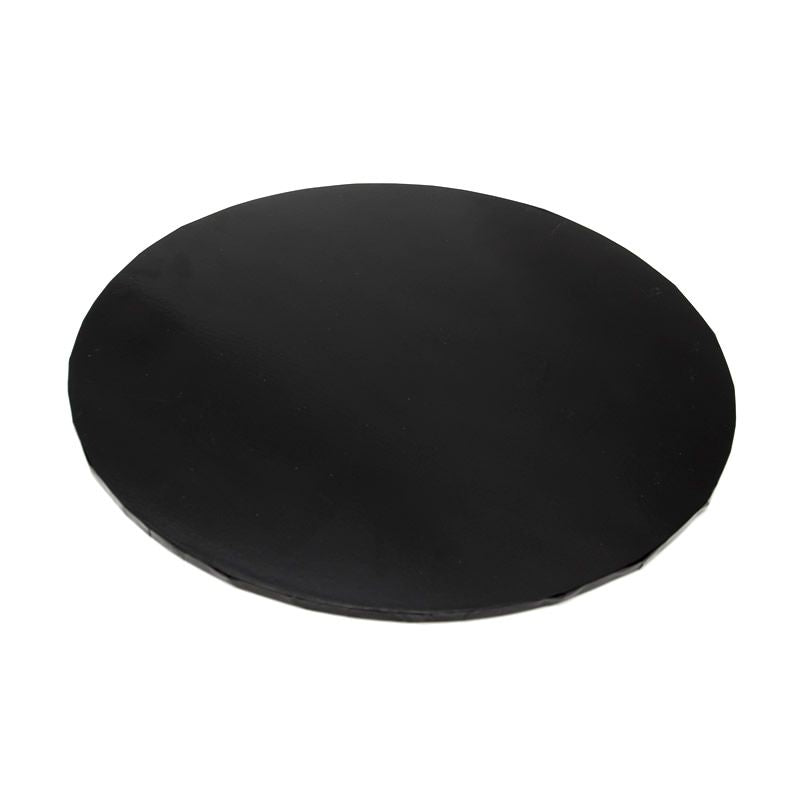 BG Masonite Cake Board 8" Round Black