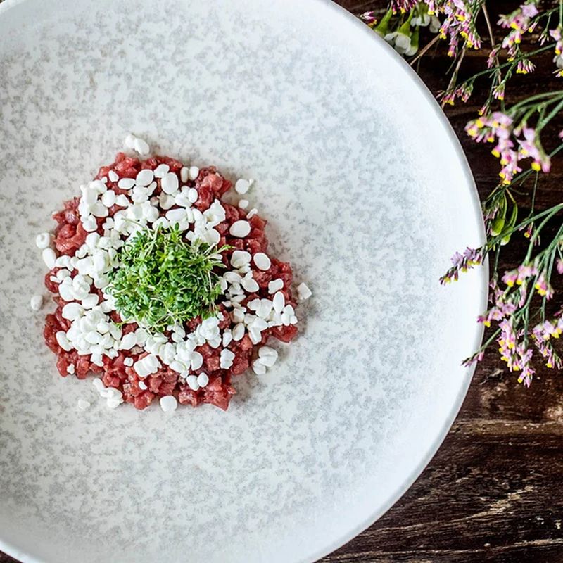 Bonna Lunar White Round Plate 280mm