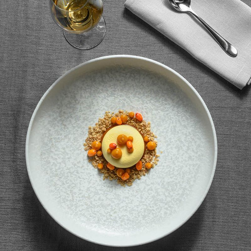 Bonna Lunar White Round Plate 280mm