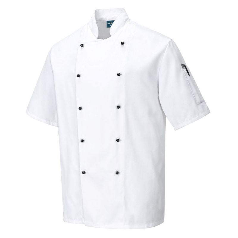 Portwest Chef's Kent Short Sleeve Jacket C734
