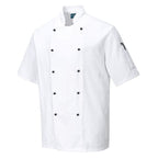 Portwest Chef's Kent Short Sleeve Jacket C734