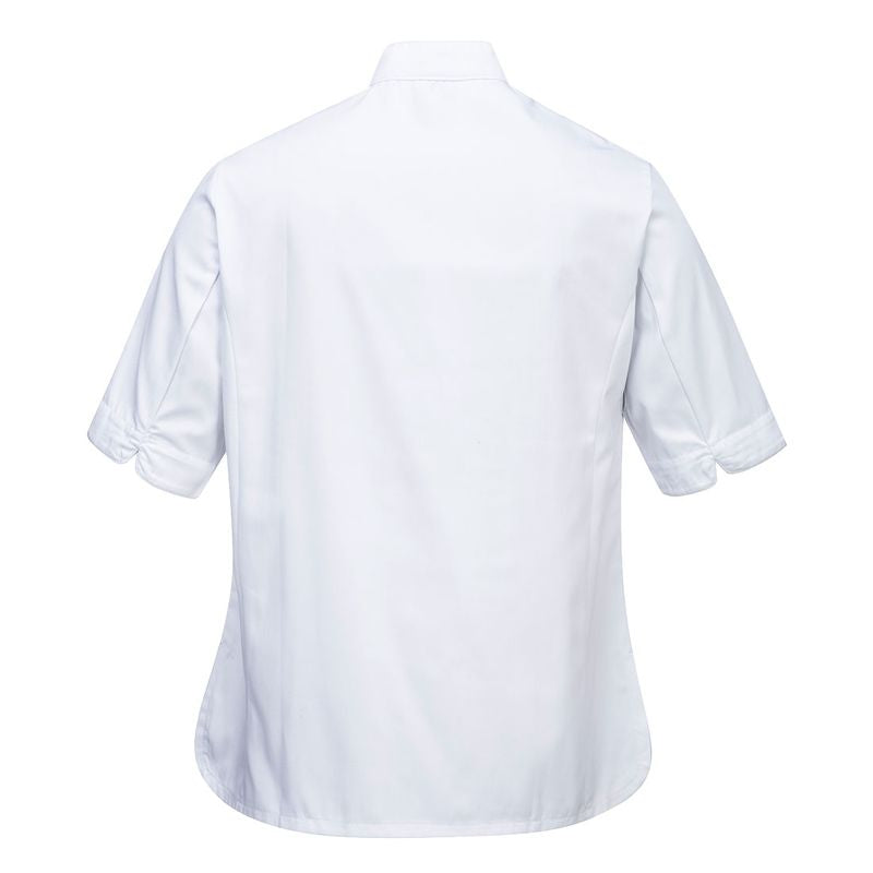 Portwest Rachel Ladies Chefs Jacket Short Sleeve - C737
