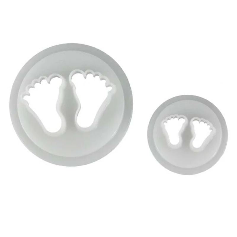 Cake Craft Baby Feet Cookie Cutter 2 pc