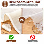 Reusable Muslin Cheese Cloth – 30 x 30cm (100% Natural Cotton) 4 pack