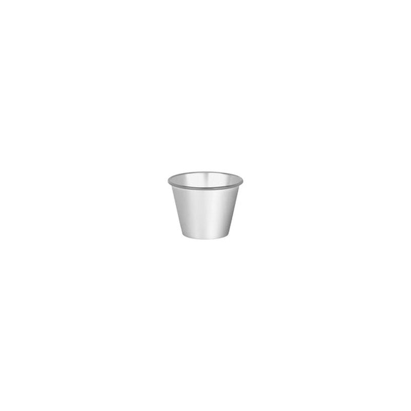 Chef Inox flared Sauce Cup Stainless Steel 60x44mm / 70ml - 12 pack
