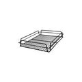 Chef Inox Glass Basket Black 430x360x75mm