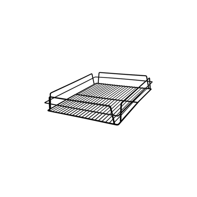 Chef Inox Glass Basket Black 430x360x75mm