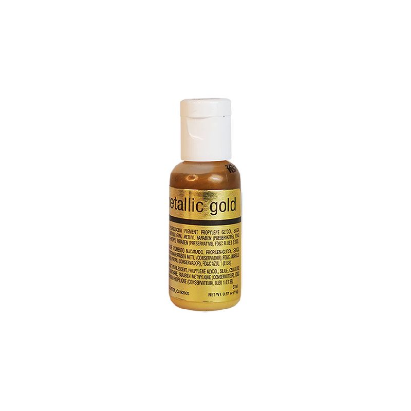 Chefmaster Airbrush Food Colour - Metallic Gold 19g