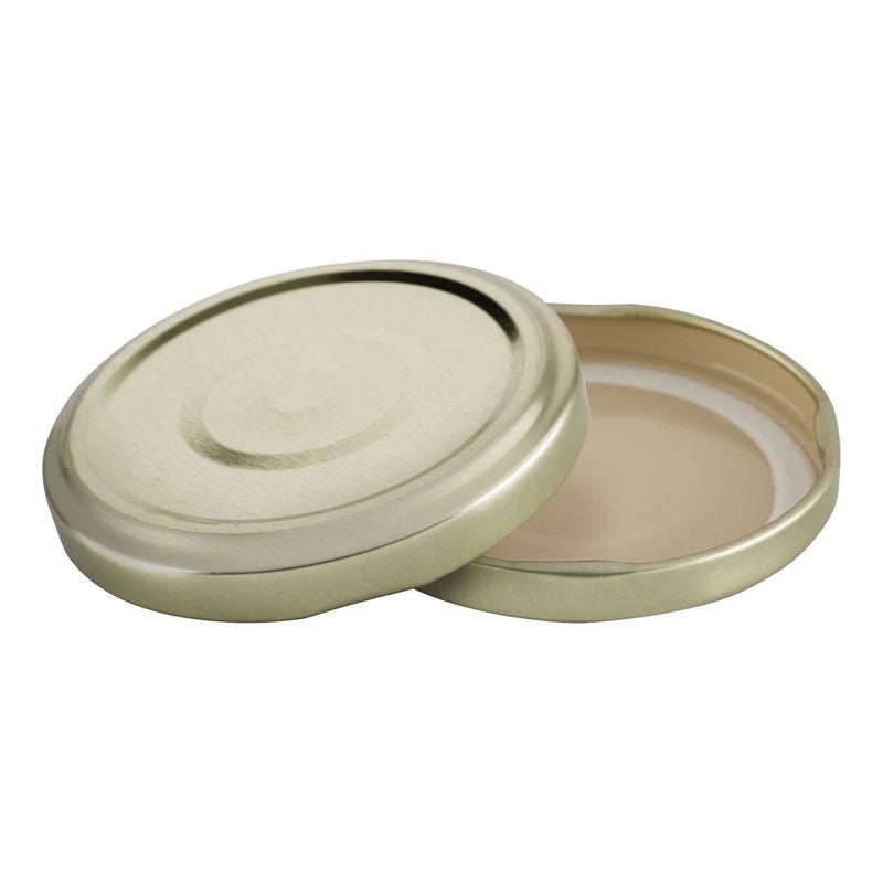 Plasdene 63mm Gold Metal Twist Cap