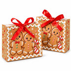 Gingerbread Man Christmas Gift Bags Pack of 5