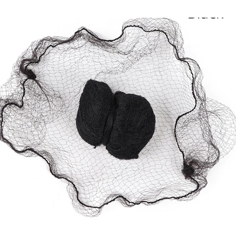 Hairnet Disposible 20pc Black