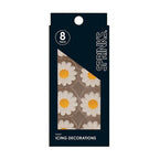 Sprinks Icing Decorations - Daisy 8 pieces