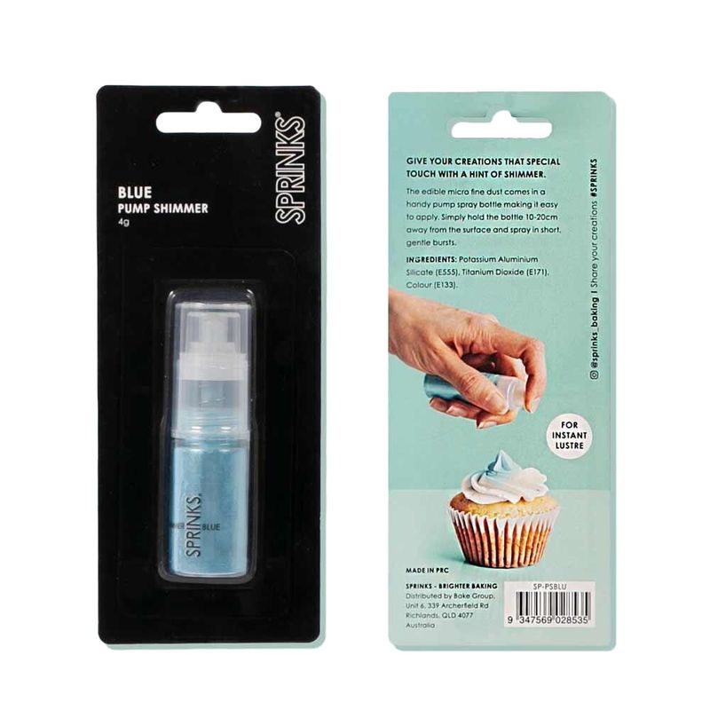 Sprinks Pump Shimmer - Blue 4g