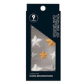 Sprinks Icing Decorations - Shimmer Stars - 9 pieces