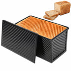 Pullman Loaf Pan with Lid – 21.2 x 12 x 11cm Black