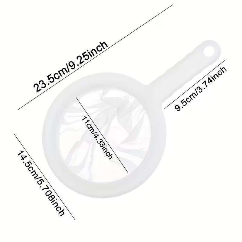 500-Mesh Filter Strainer – 14.5 cm Diameter